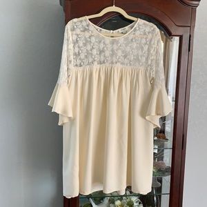 Umgee Women’s Lace Top Dress Size L